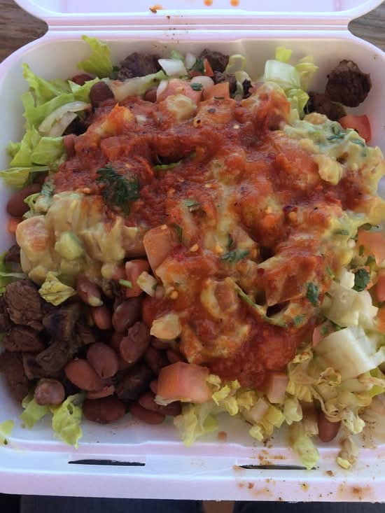 Barbacoa Beef Salad