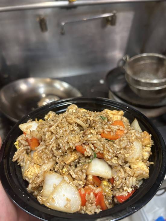 Green Curry Basil Fried Rice 🌶️🌶️