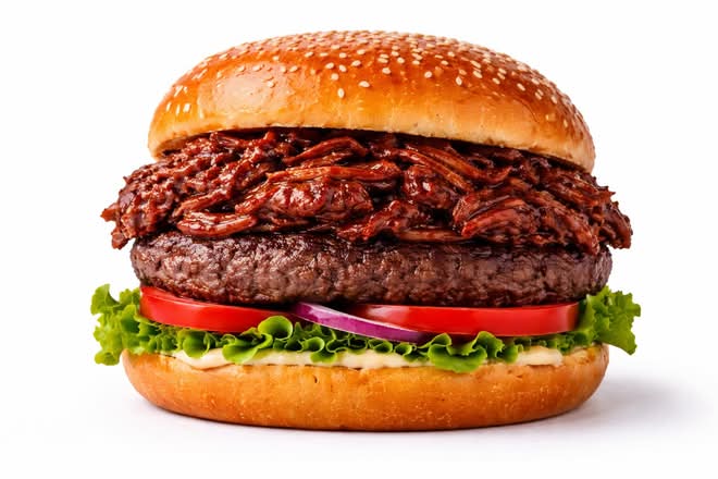Pulled Beef Burger