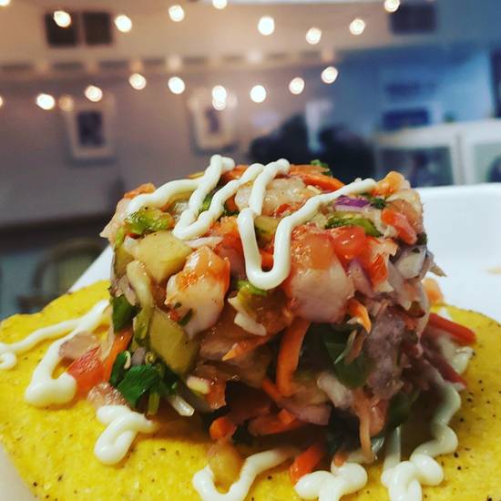 Ceviche Tostada