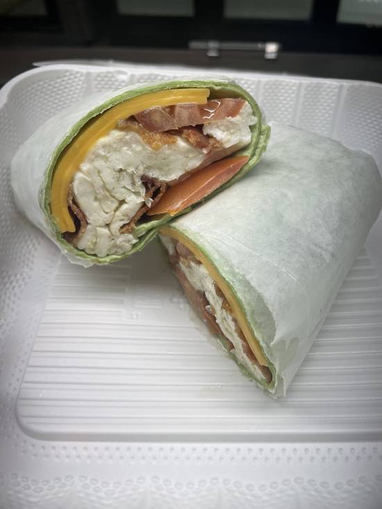 Whites, Avocado, and Tomato Wrap