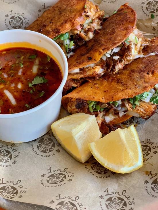 Birria Queso Tacos