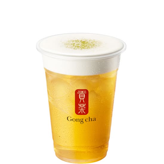 Milk Foam Green Tea