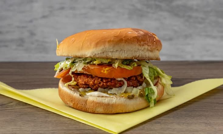 Chicken Sausage Burger