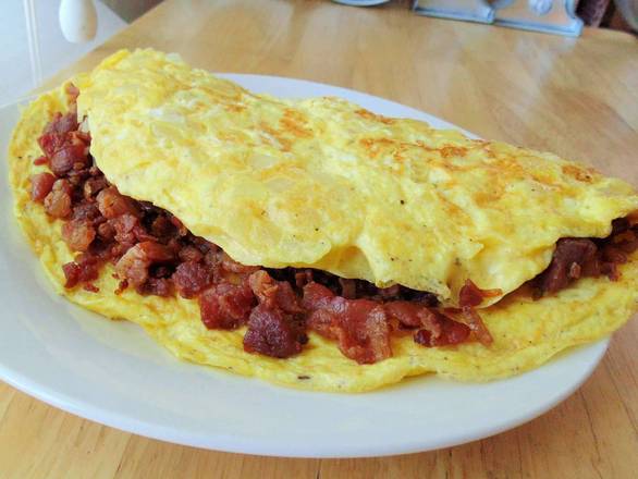 Omelete Com Bacon