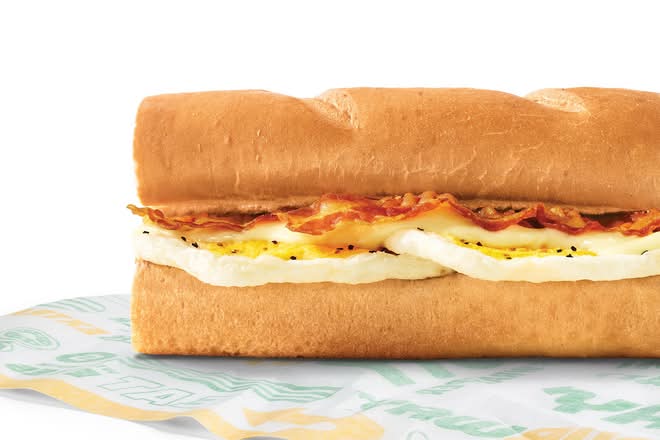 Bacon, Egg & Cheese (6'')