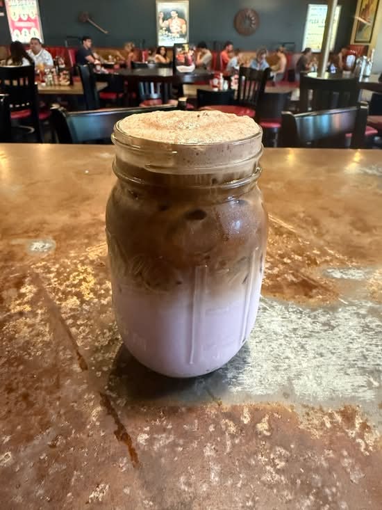 Iced Black Forest Latte