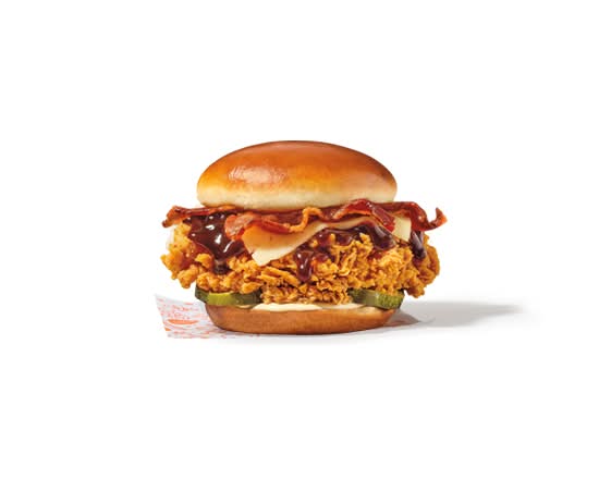 BBQ Bacon & Cheese Chicken Sandwich