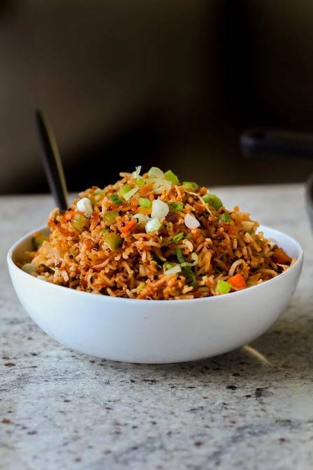Triple Schezwan Fried Rice