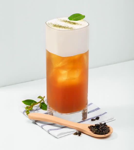 Roasted Tea Macchiato