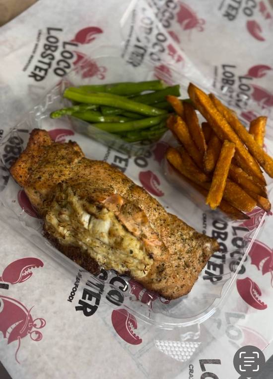Crab Stuffed Salmon
