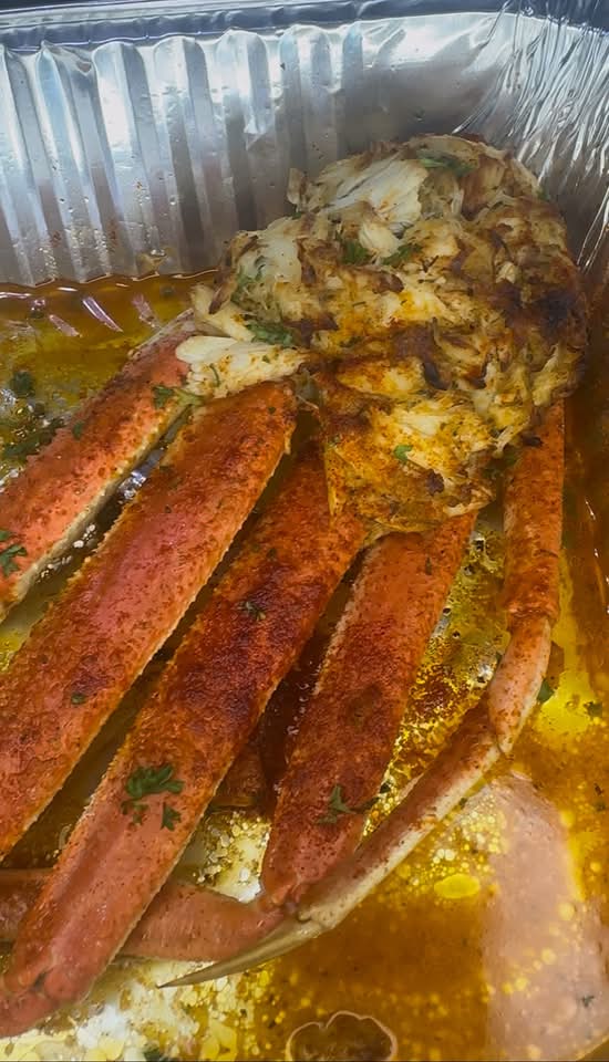 Stuffed Crab Legs