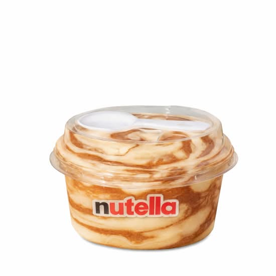 Nutella Icecream cup