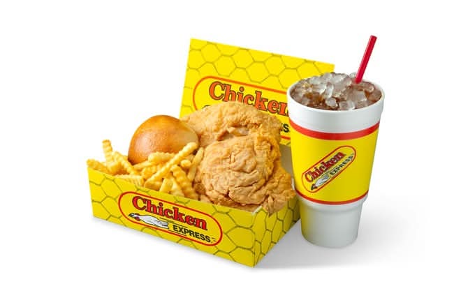 Mixed Chicken Dinner (2 pcs)