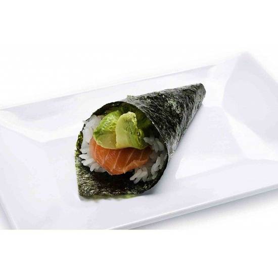 Salmon Avocado Hand Roll *