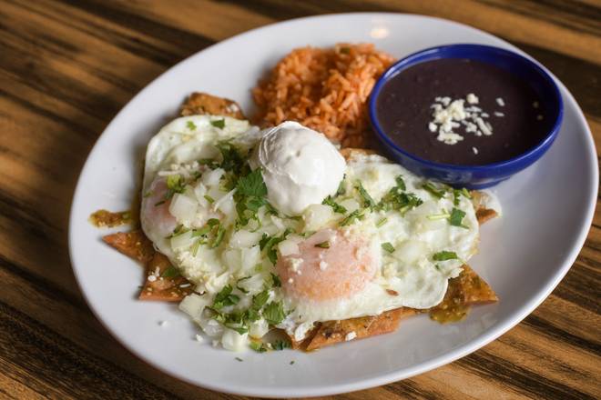 Chilaquiles* (V, GF)