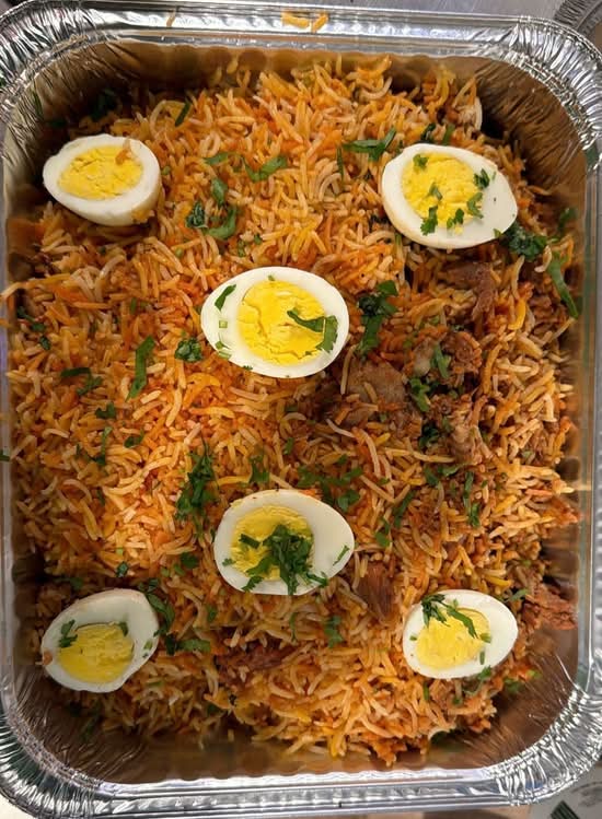 Chicken Boneless Biryani Tray(2kg)