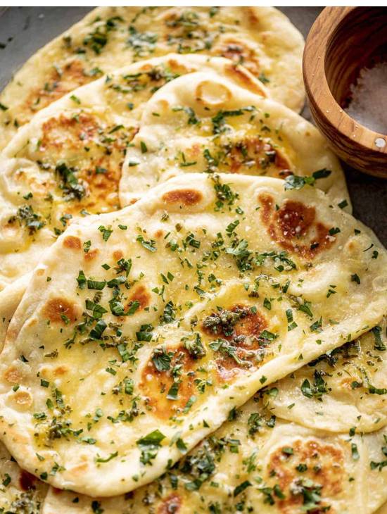 Garlic naan