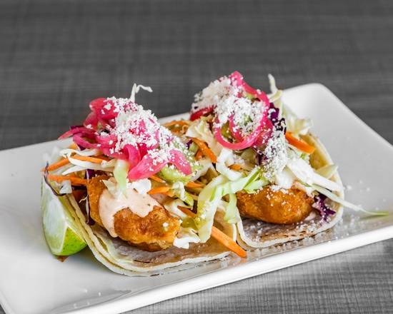 Two Crispy Fish Tacos