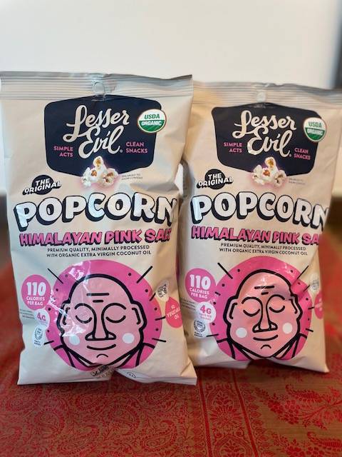Himalayan Pink Sea Salt Popcorn
