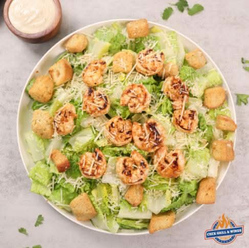 Grilled Shrimp Caesar Salad