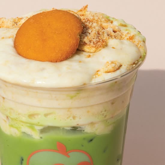 Banana Pudding Matcha (Iced)