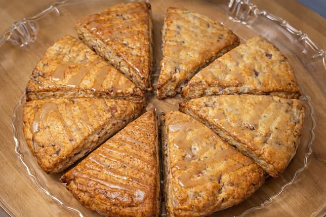 Maple Bacon Scone