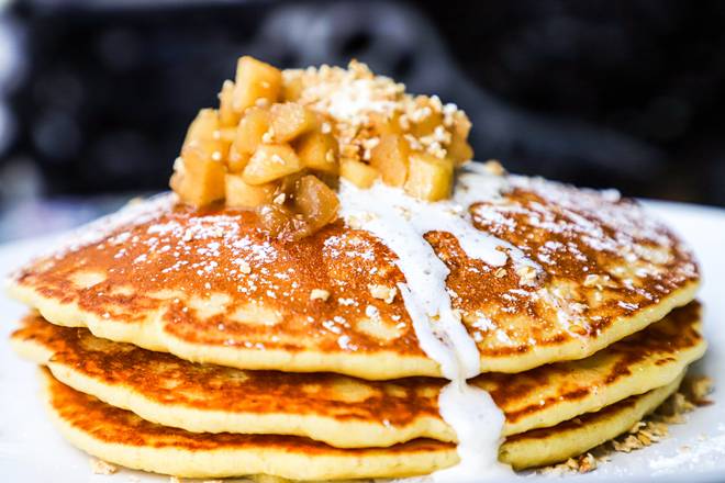Grandma's Apple Pie Pancakes