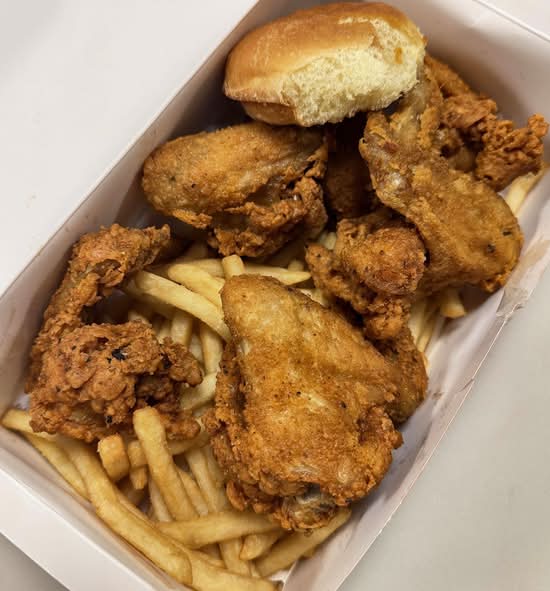 6 Pc Wings Combo