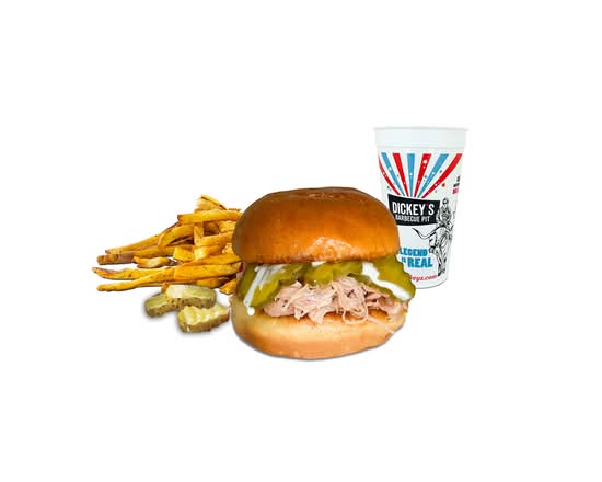 Pickle Ranch Pulled Pork Sandwich Combo