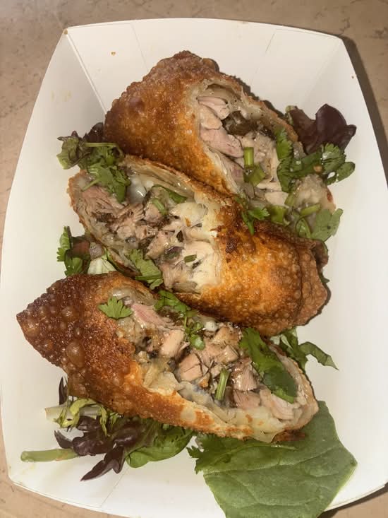 Jerk Egg Rolls