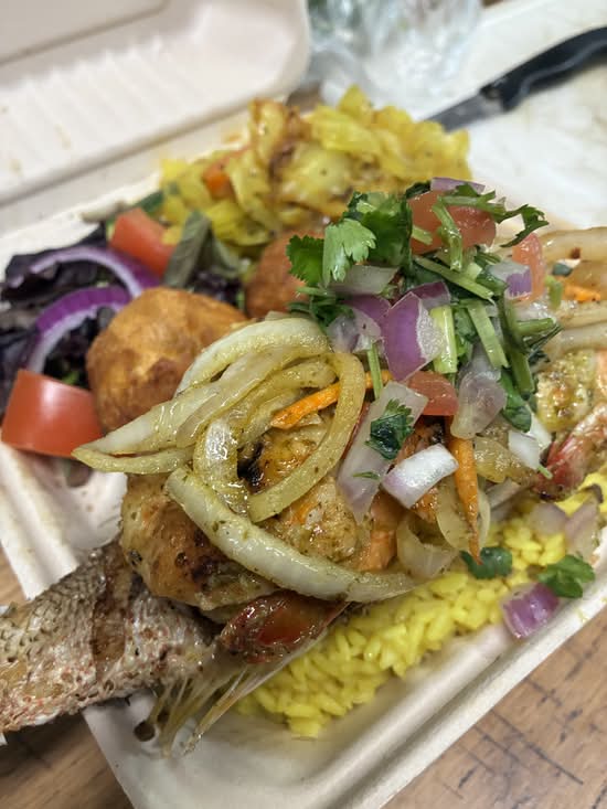 Red Snapper Plate