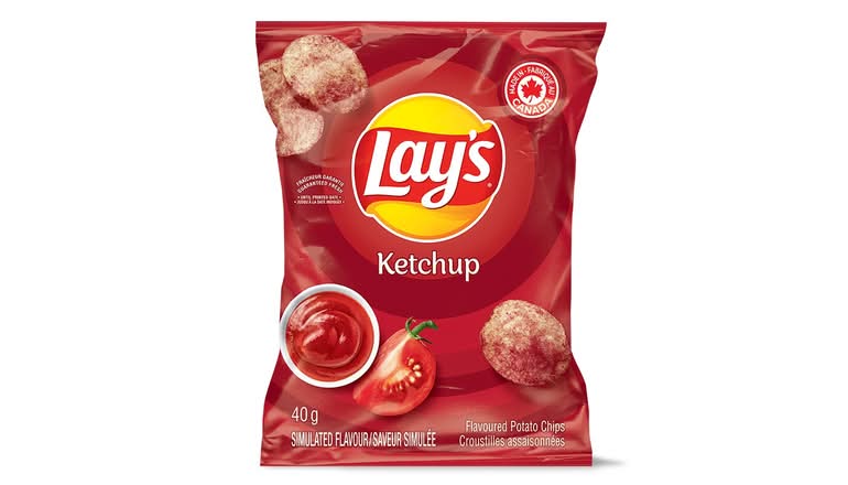 Lay’s® Ketchup flavoured potato chips