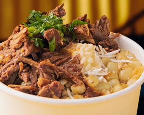 Esquite con Birria