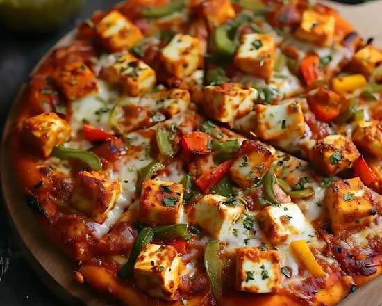 Paneer Tikka Pizza