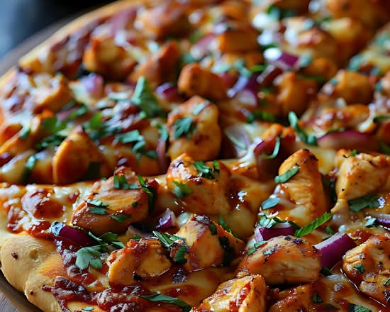Spicy Curry Chicken Pizza