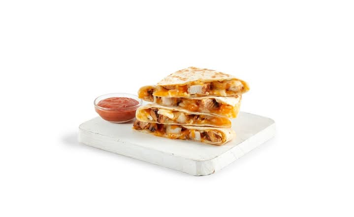 THREE CHEESE CHICKEN 'DILLA