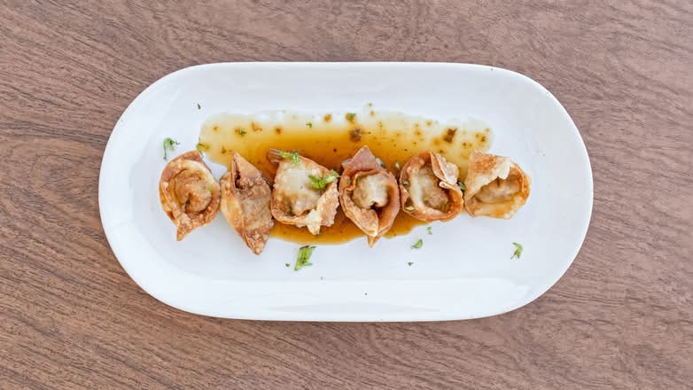Shrimp wontons