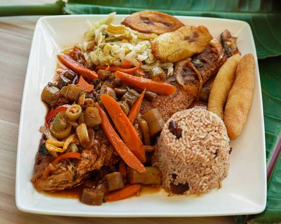 Brown Stew Fish