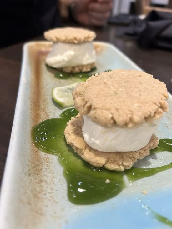 Key Lime Pie Sandiwches