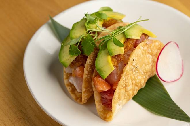 SASHIMI TACO 1pc