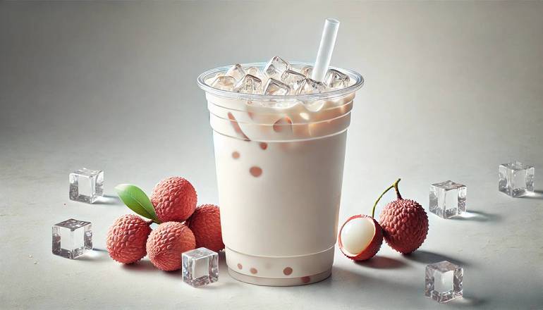 Lychee Milk Tea