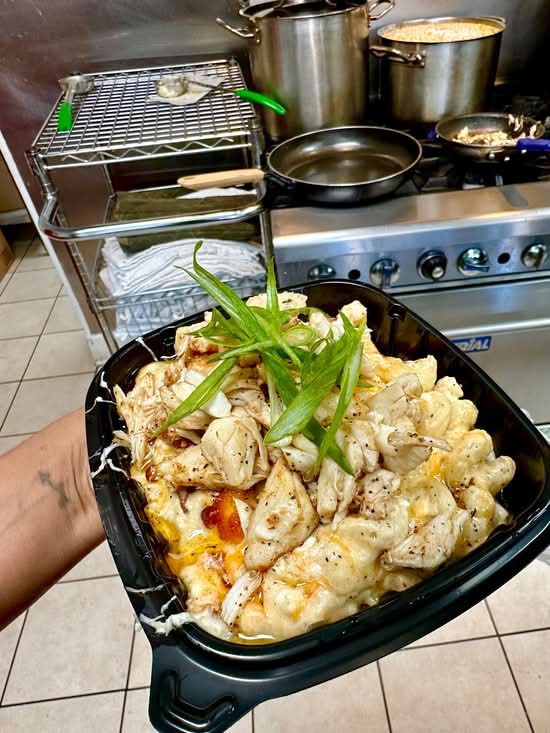 Creole Crab Macaroni & Cheese