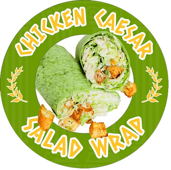Chicken Caesar Salad Wrap