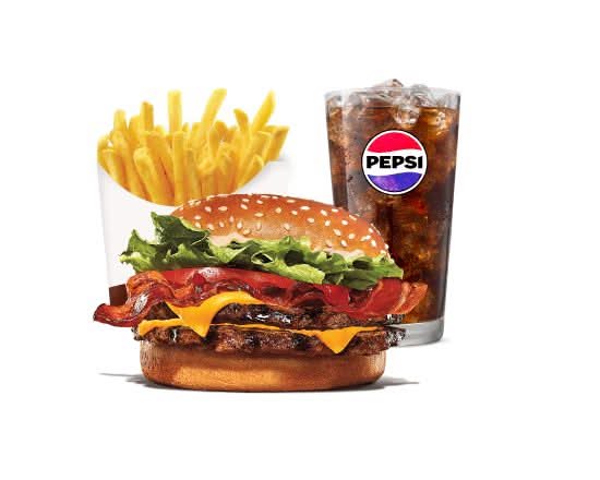 Combo Grande Bacon Doble Deluxe