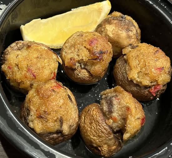 Stuffed Mushroom Caps