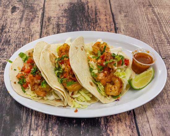 3 Shrimp Tacos