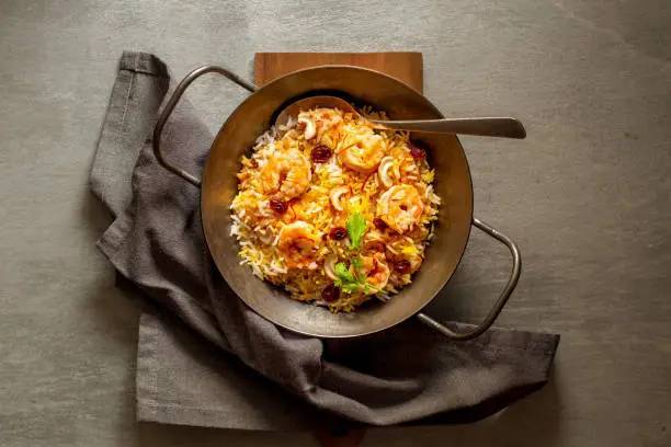 Shrimp Biryani