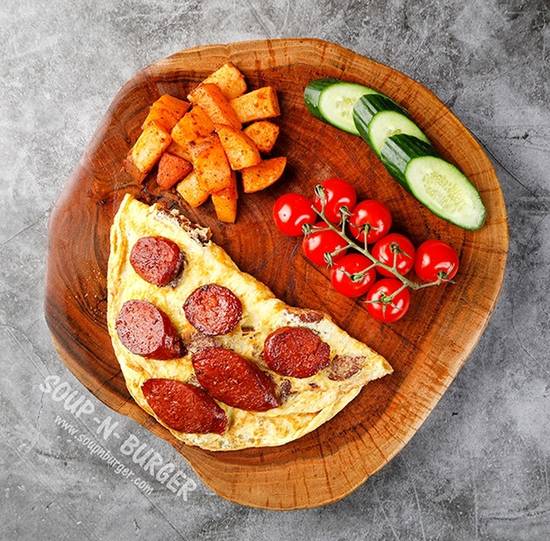 Soujouk Omelet