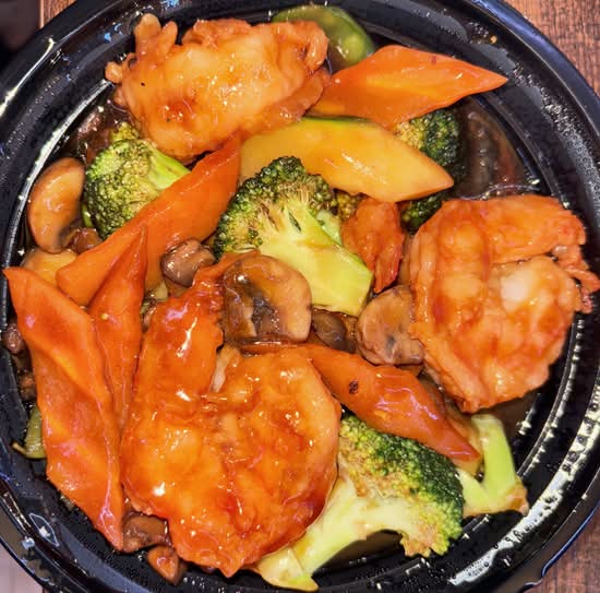 Shrimp w/Mixed Vegetables